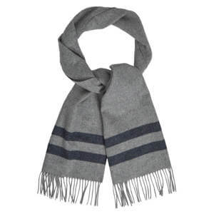 Gant Merino Wool Striped Woven Scarf